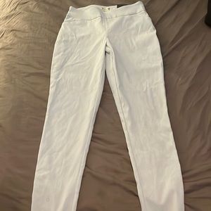 Light blue skinny pant elastic waistband